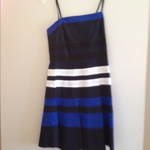 Donna Karan color-block sundress